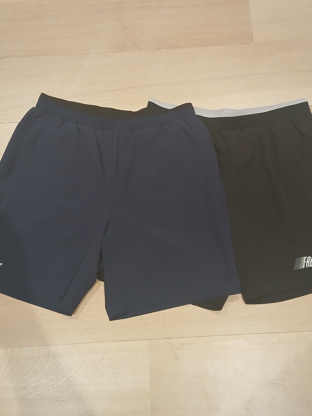 Men's Fabletics Athletic Shorts - Navy and Black